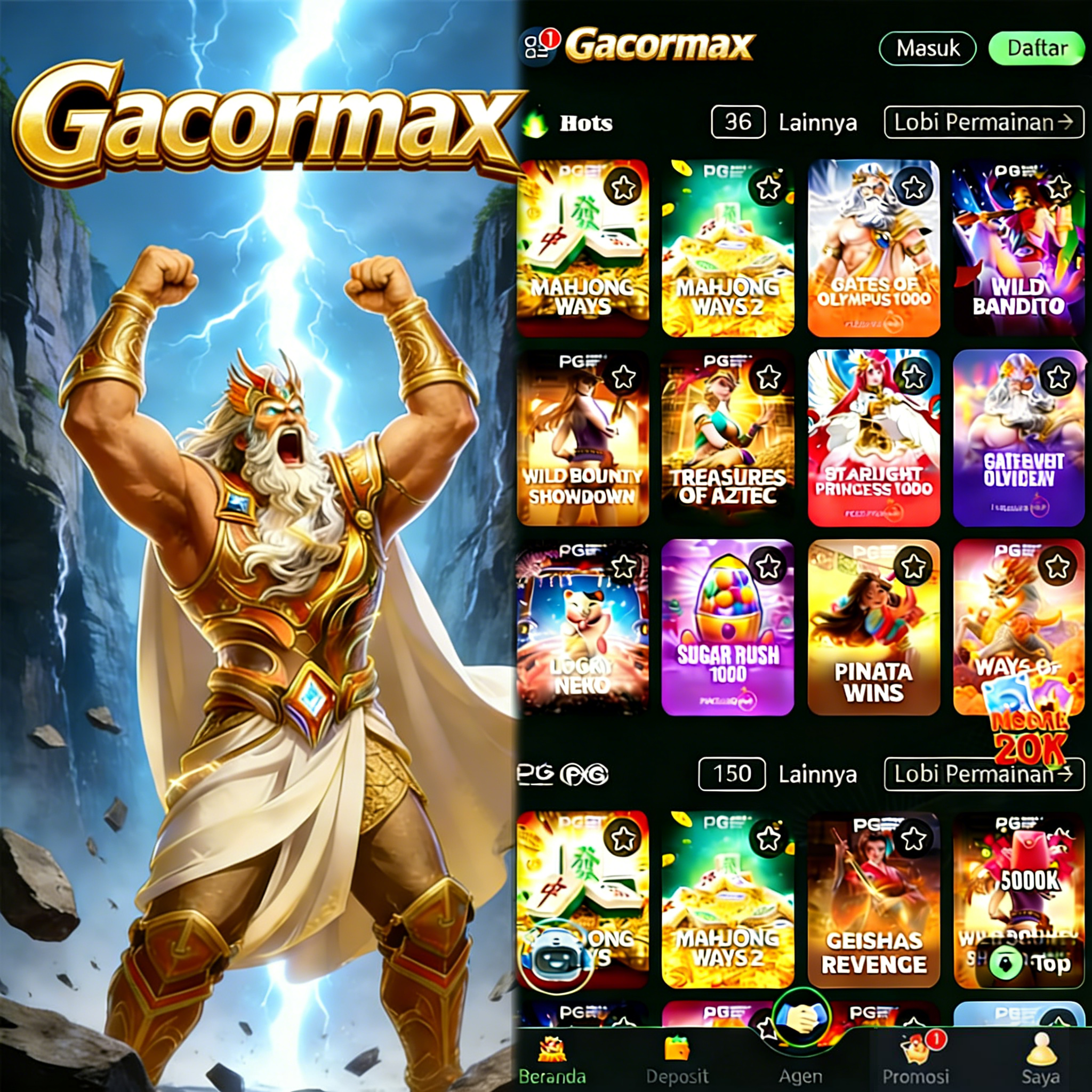 gacormax tampilan 3
